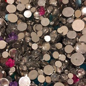 Box of jewels and beads